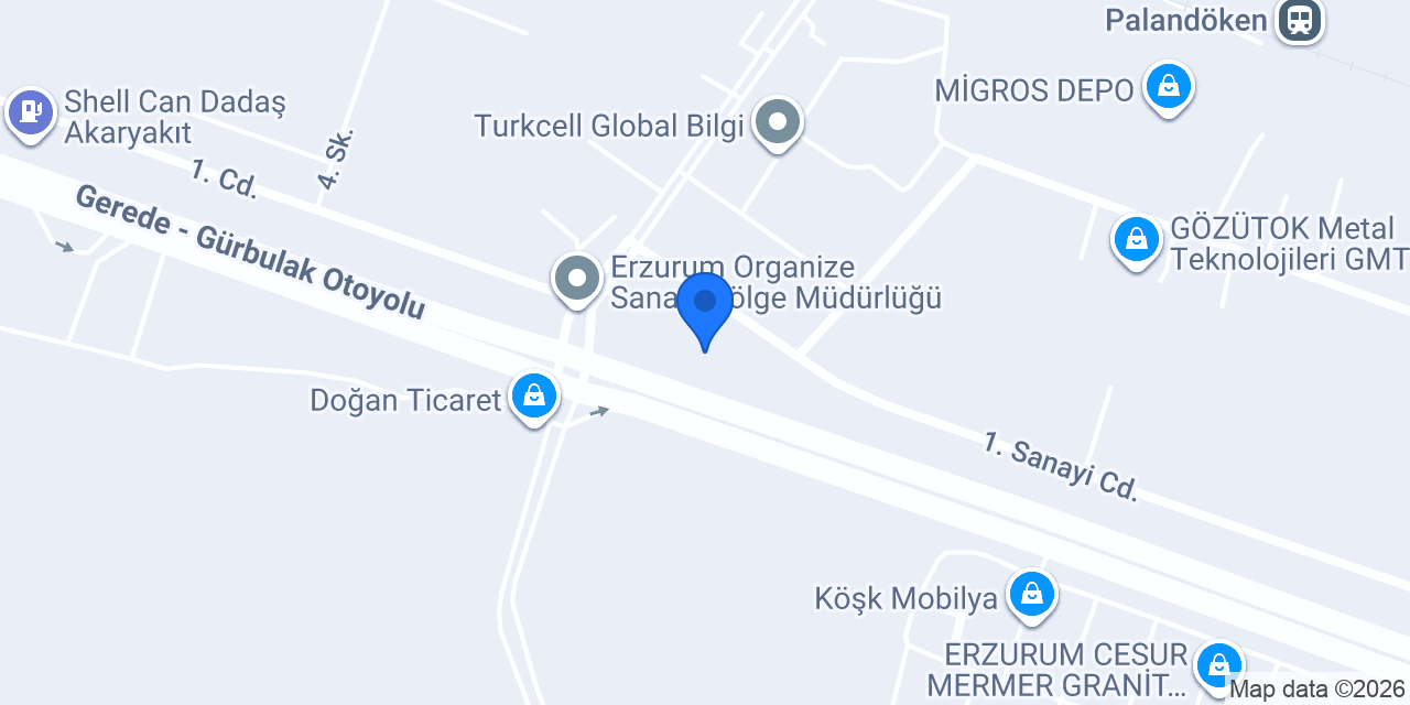 TEKNOKENT KOLEJİ konumu