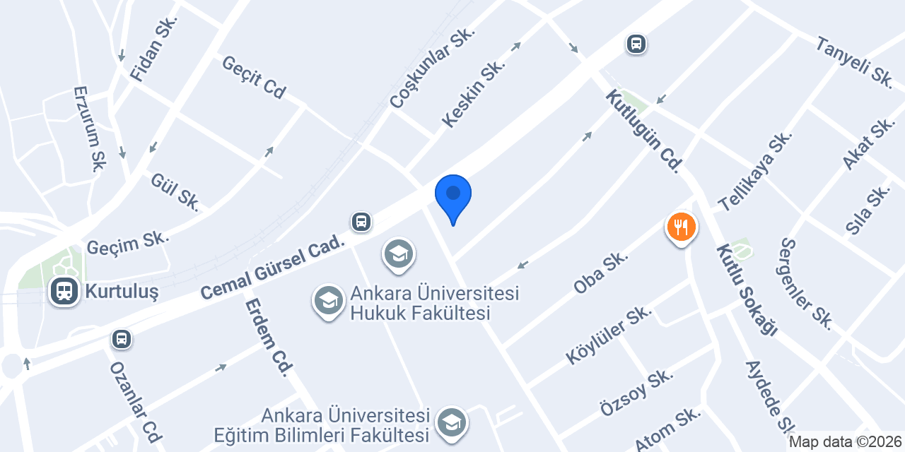 Butik terzi konumu
