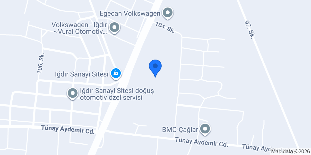 Iğdır Cambalkon Mutlu alüminyum konumu