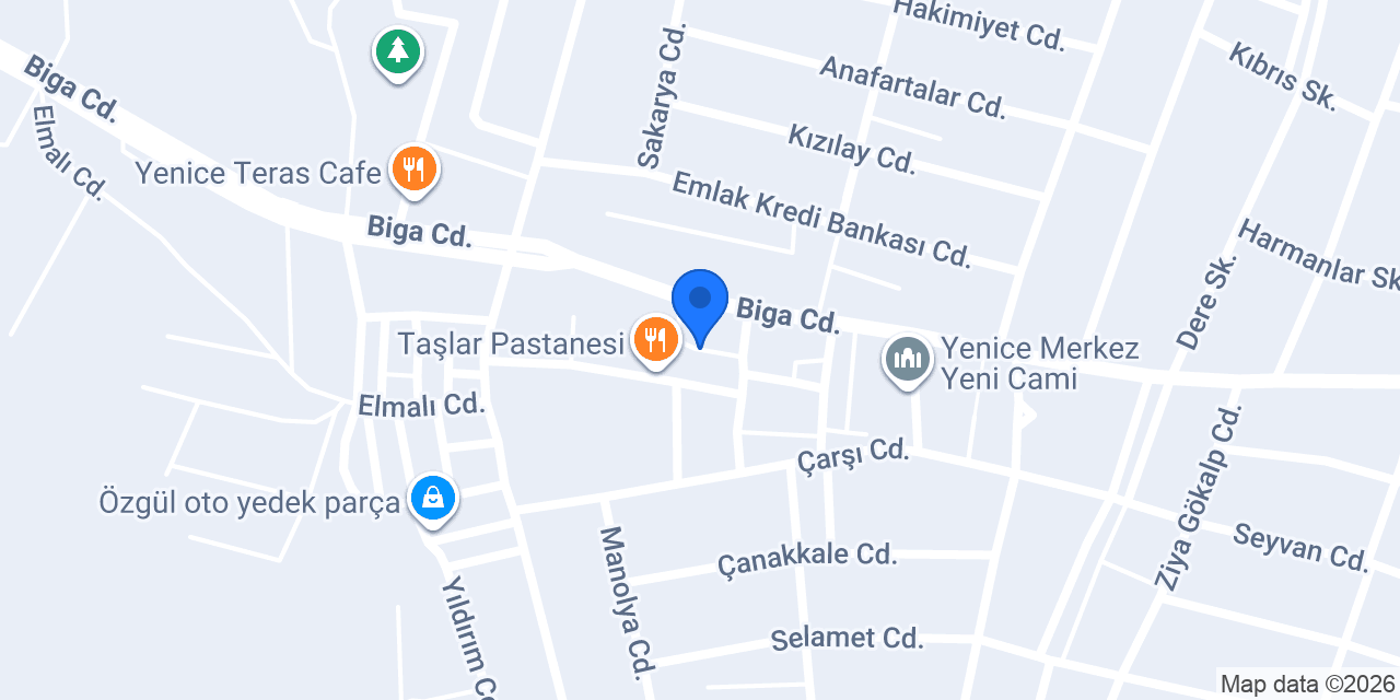 Derya Matbaası konumu