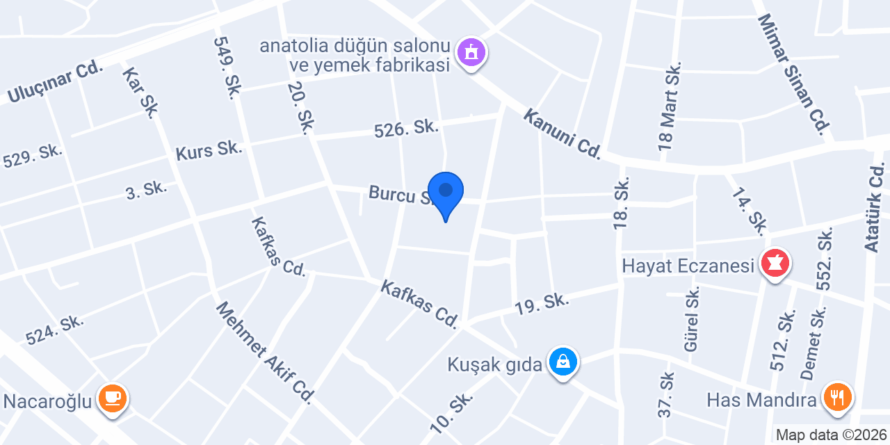 Hüsnü M. Özyeğin İlkokulu konumu