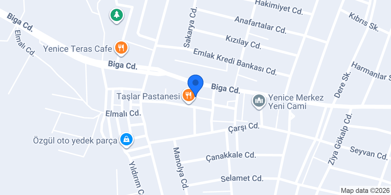 Dost Pastanesi konumu