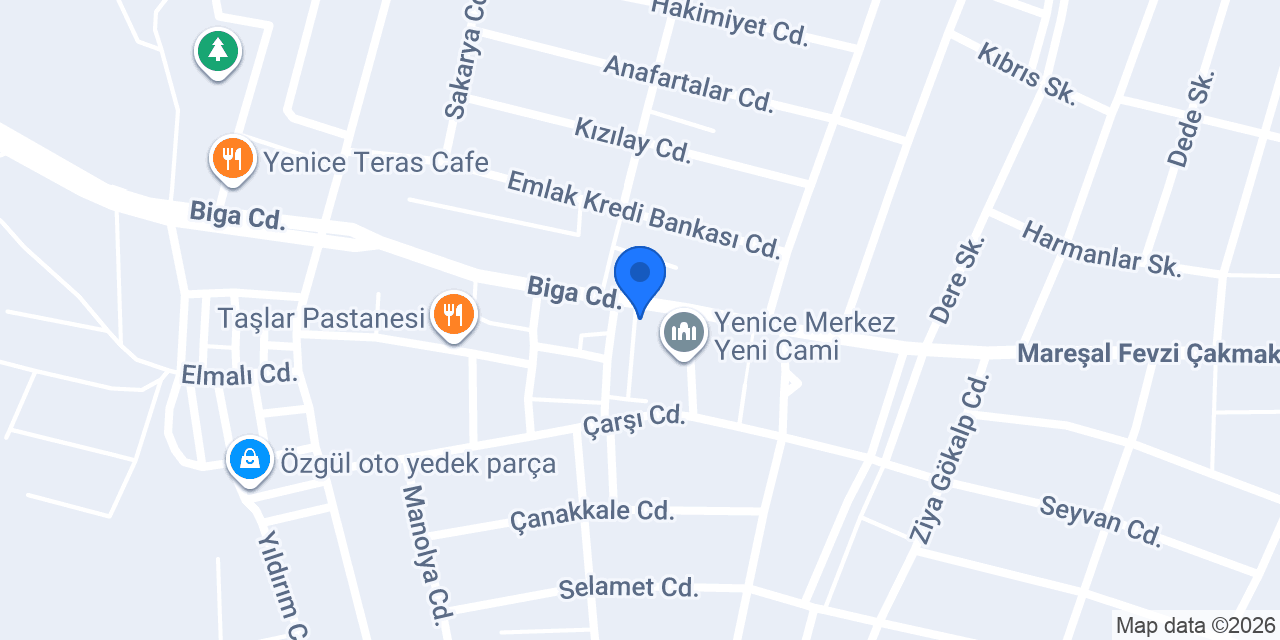 Dost Eczanesi konumu