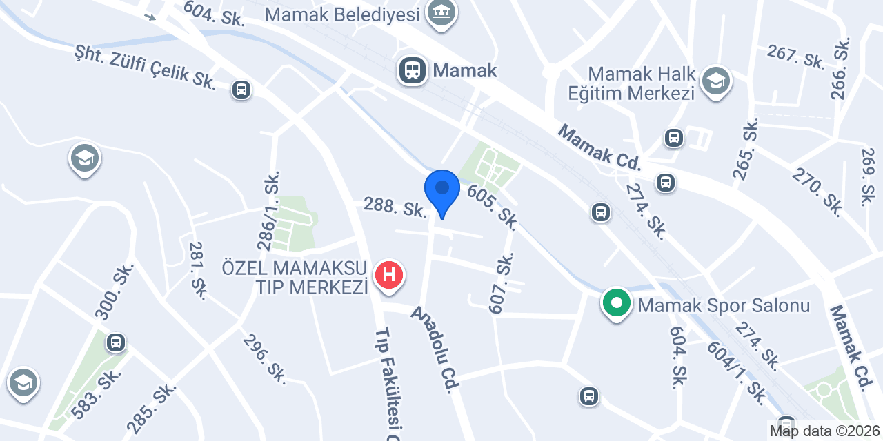 PARLA EĞİTİM KURUMLARI konumu