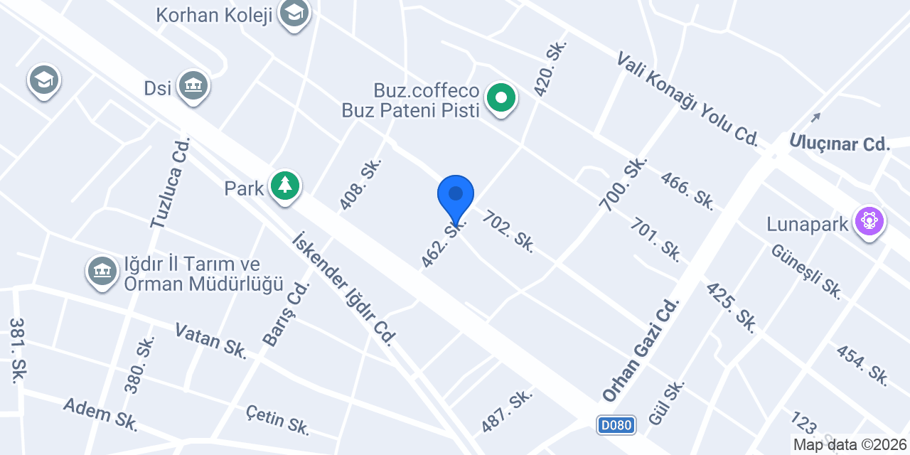 ÖZEL DOĞU ORTAOKULU konumu