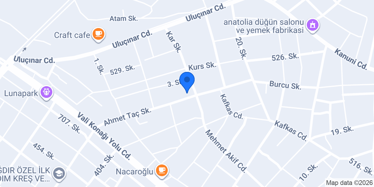 Birlik Emlak konumu