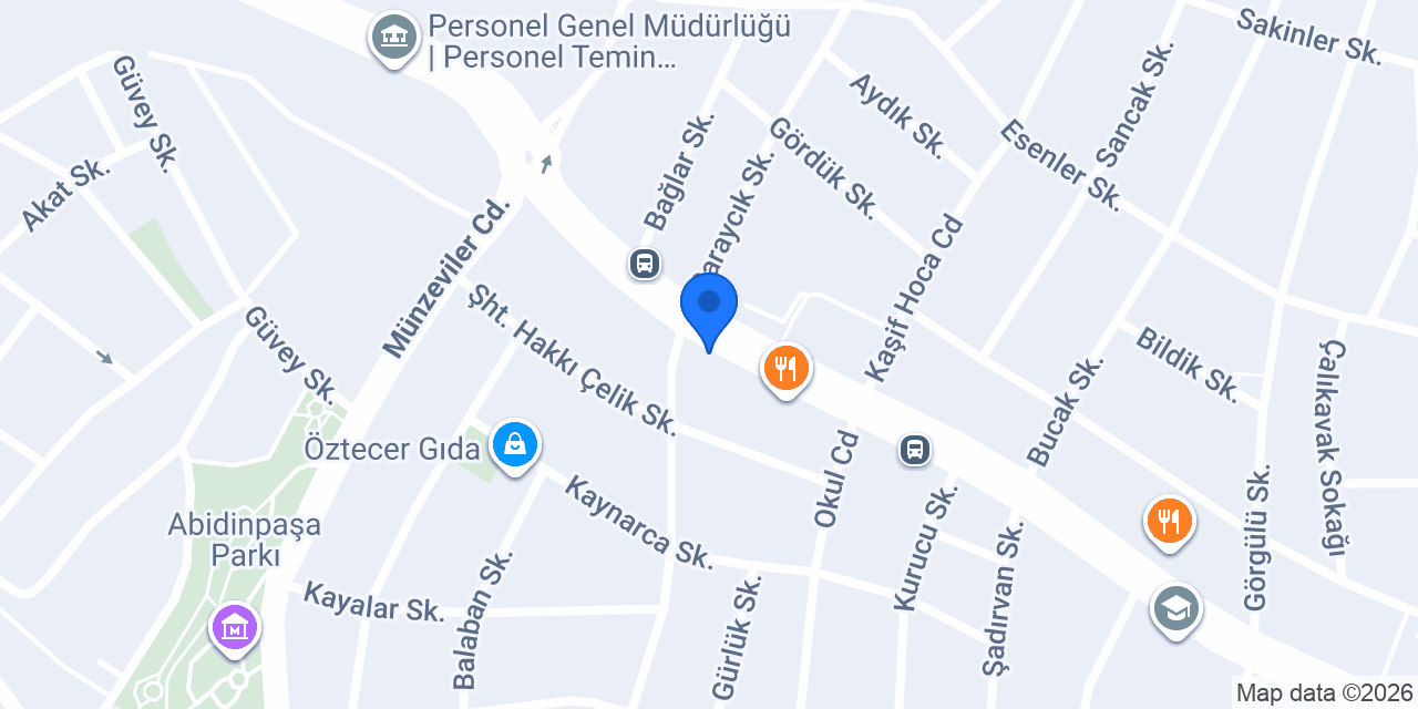 Çiçek Bahçesi konumu