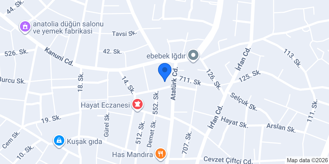 Iğdır Yeni Bosna Kokoreç kurban usta konumu