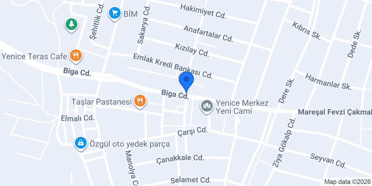 Arabacı Ticaret konumu