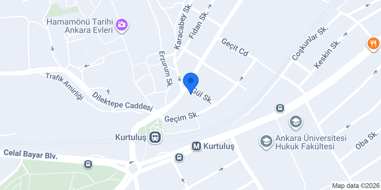 Okan Sanat Rölyef konumu