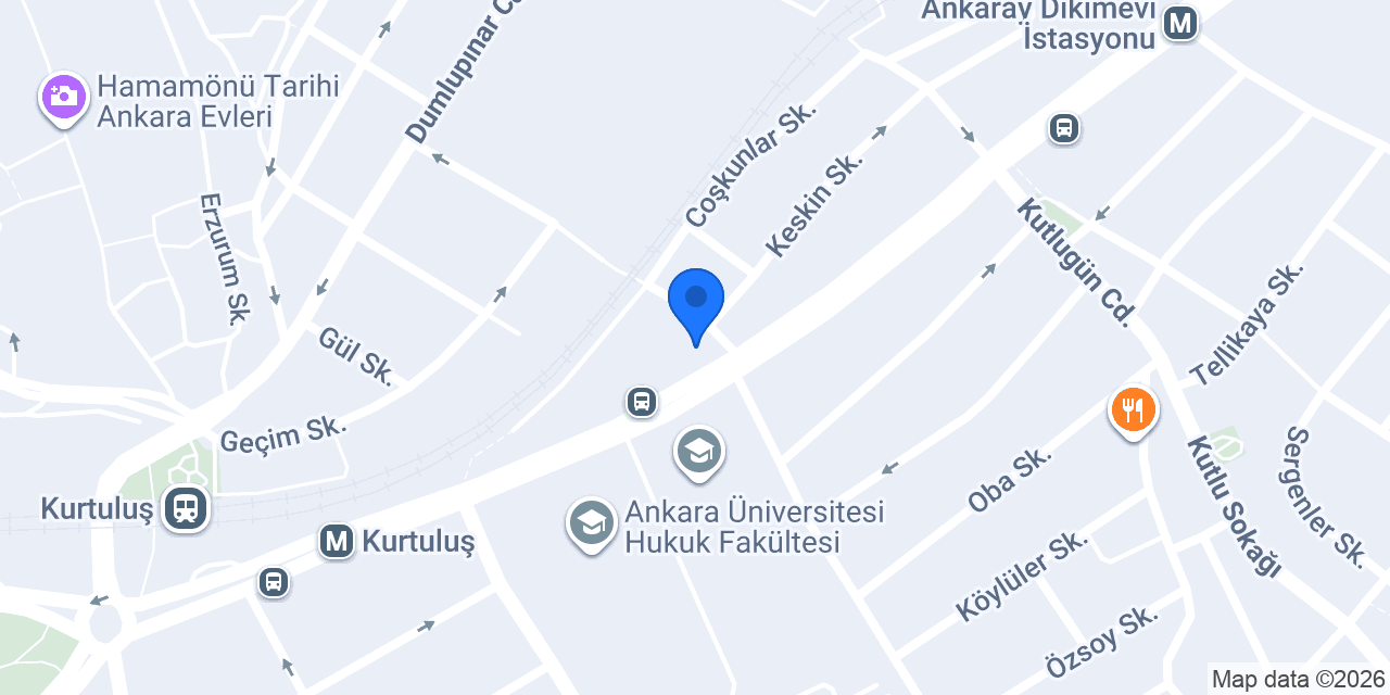 Yapı Kredi - Cebeci Şubesi konumu