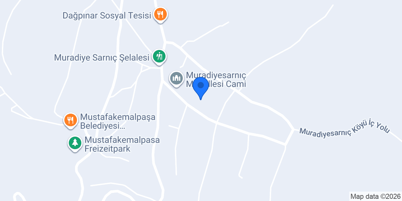 Muradiyesarnıç Köyü Muhtarlığı konumu