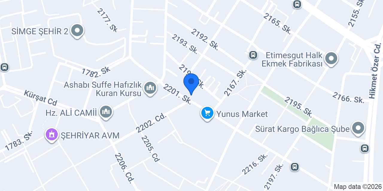 Durak Bay & Bayan Terzisi konumu