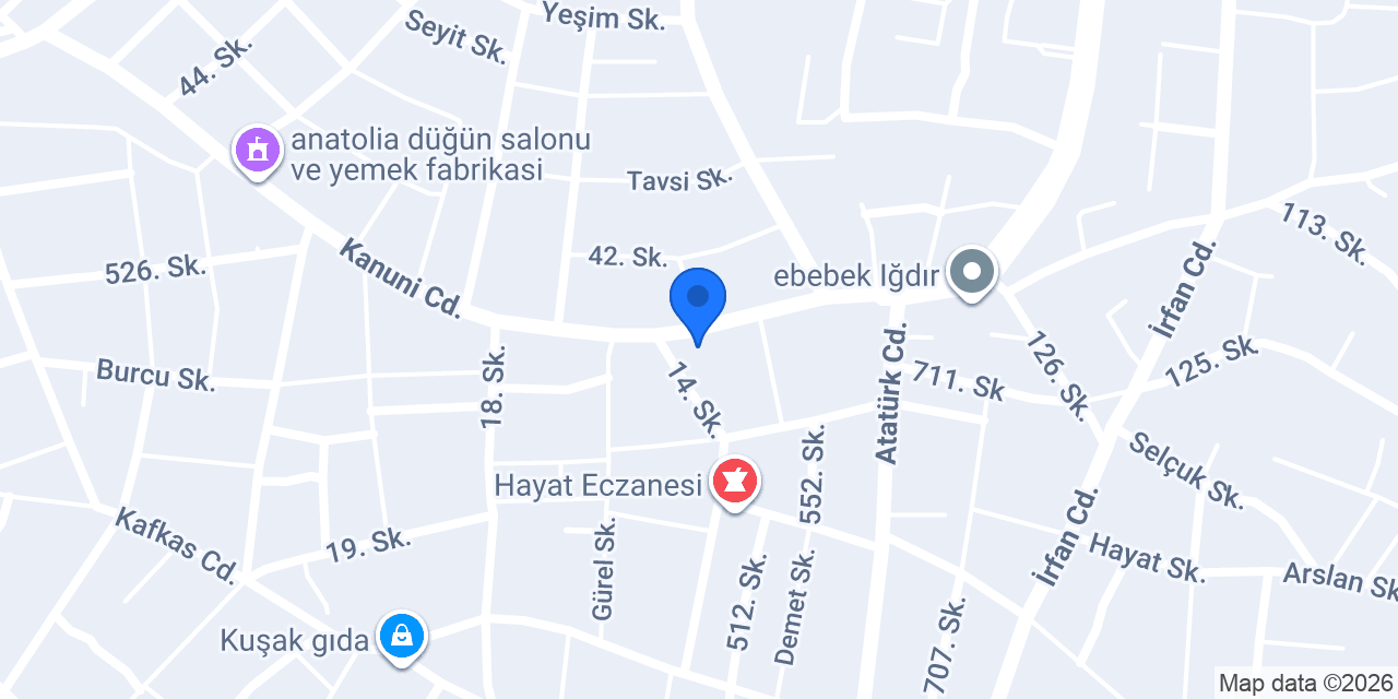 Rose Gelin Evi konumu