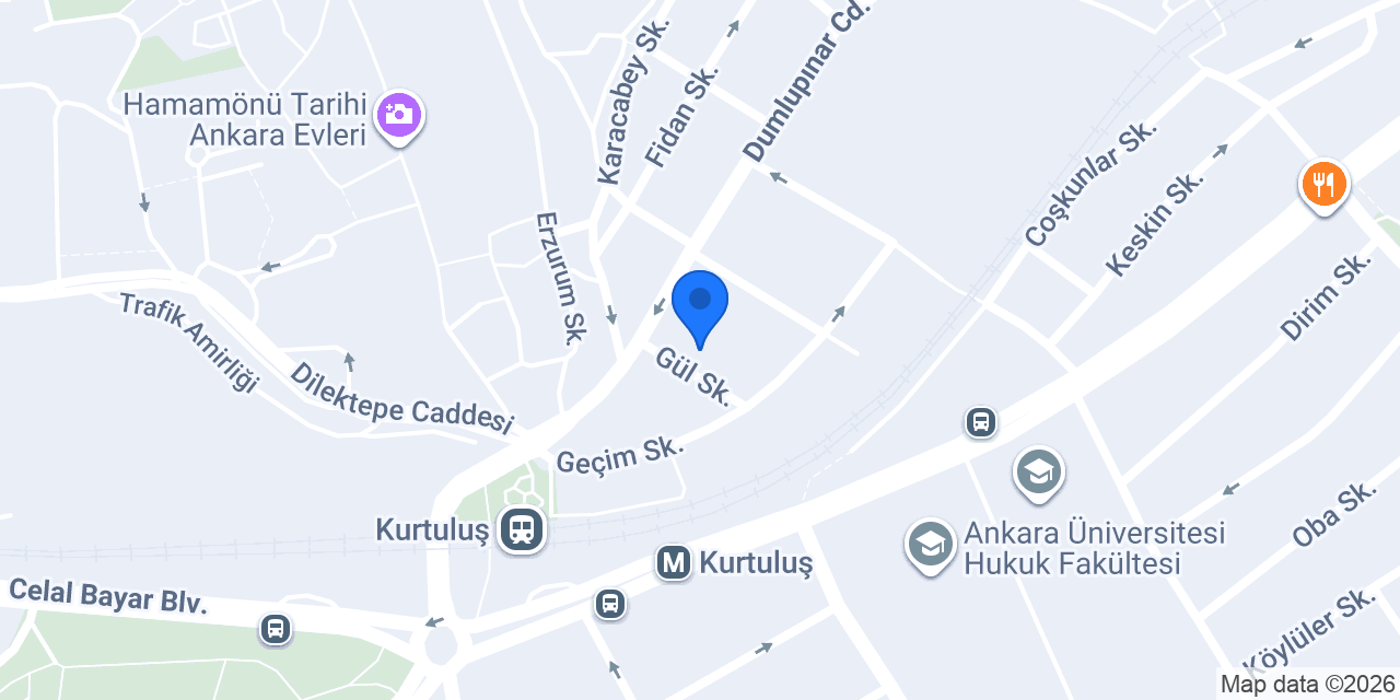 ÖZTÜRK TİCARET ANKARA konumu