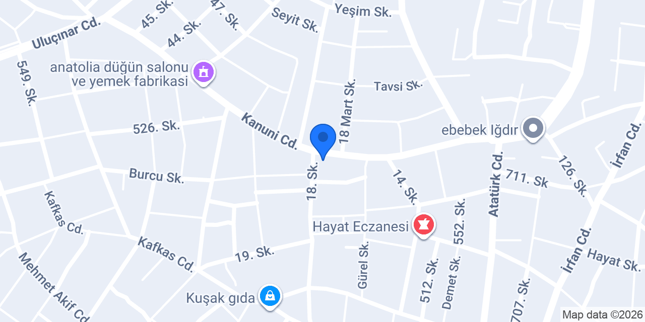Çıtır Pide ve Lahmacun konumu