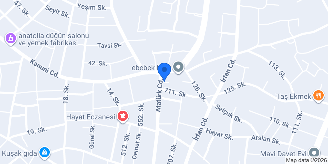 Bahçe Tarım Ürnleriü konumu