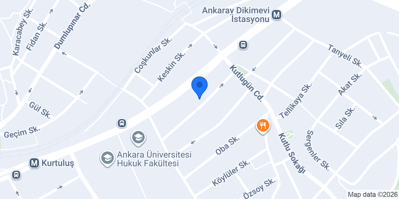 Dikimevi Vergi Dairesi konumu
