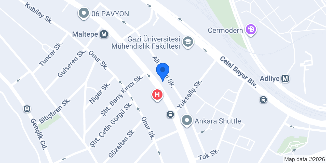 Yağmur Cafe&Bistro konumu