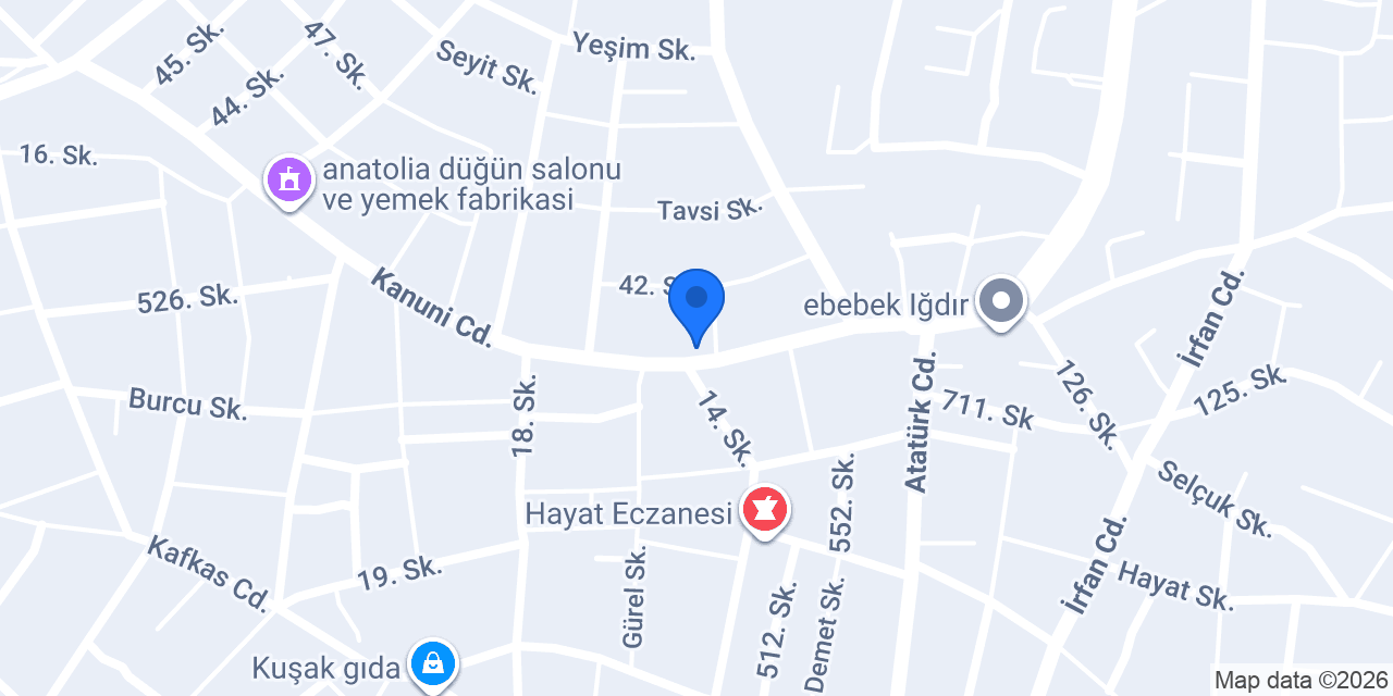 Iğdır Okçuluk Kulübü konumu