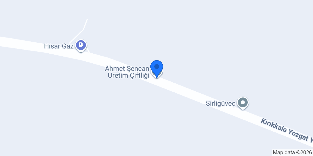 Ahmet Şencan Üretim Çiftliği konumu