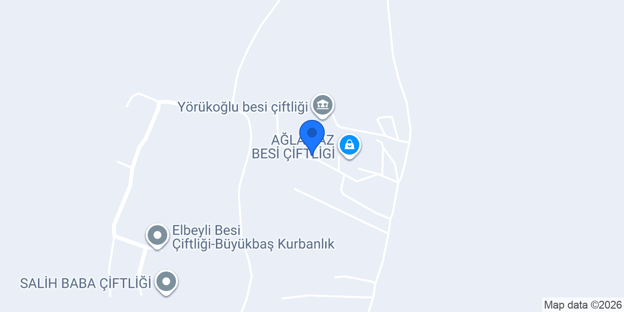 Hocaoğlu süt çiftliği konumu