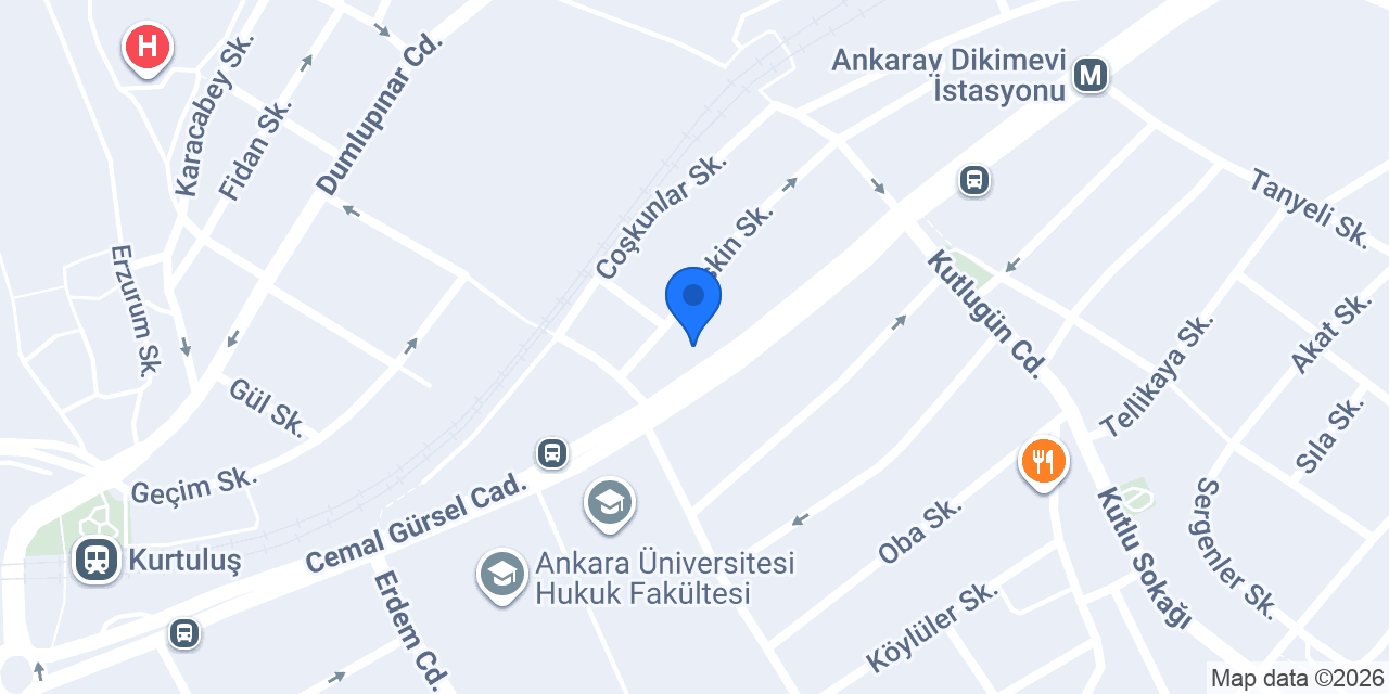 Maydonoz Döner Cebeci konumu