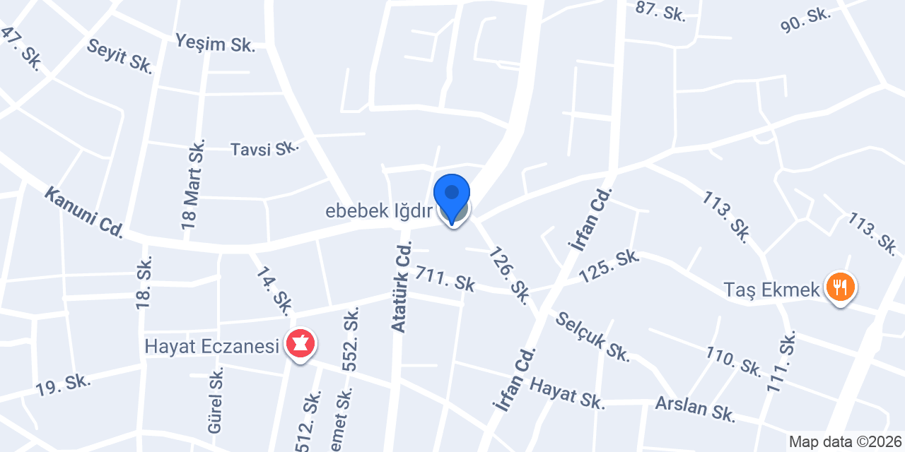 Abakay Eczanesi konumu