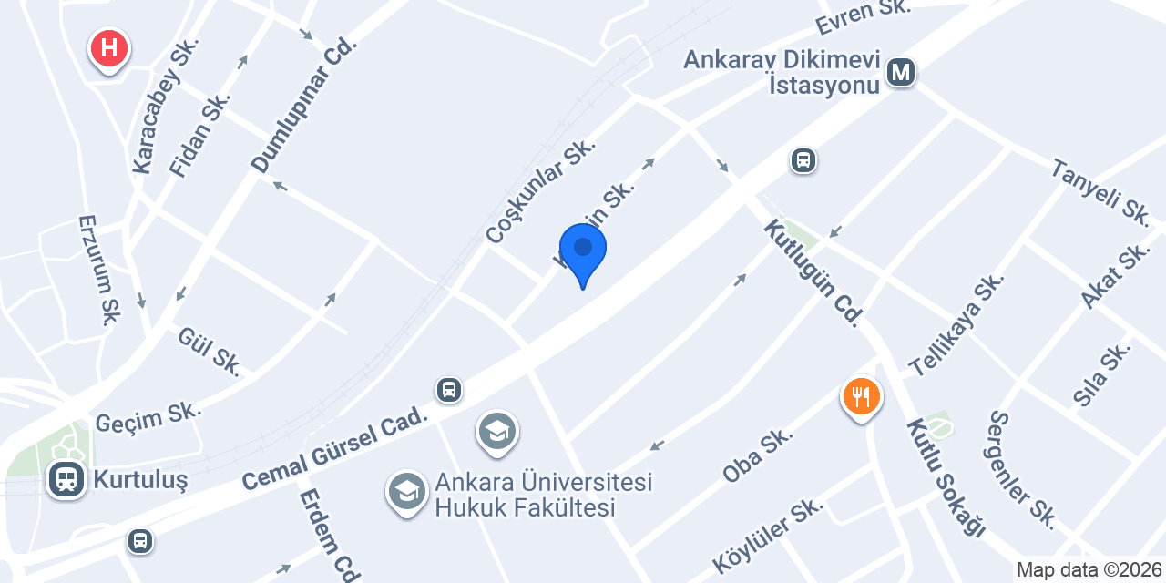 Center Kuaför konumu