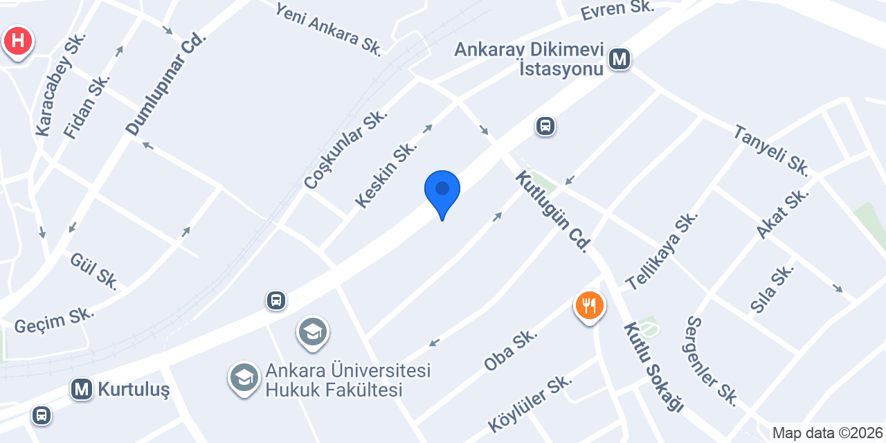 Karaca Cebeci - Ayser Ticaret konumu