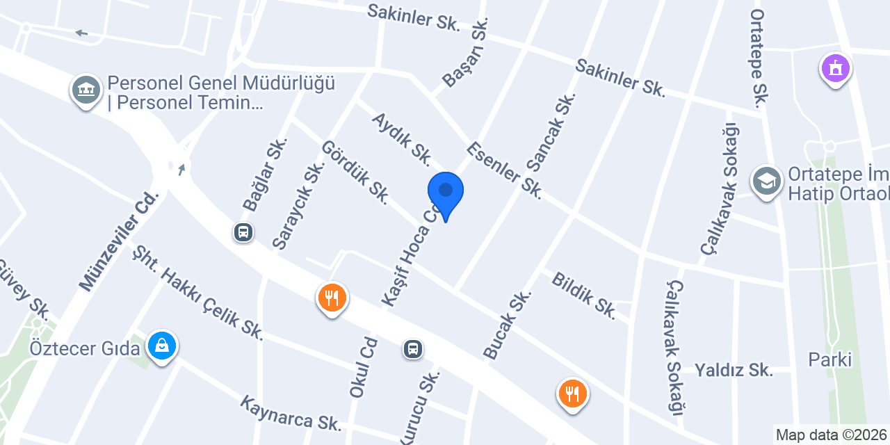 Zekiteknik konumu