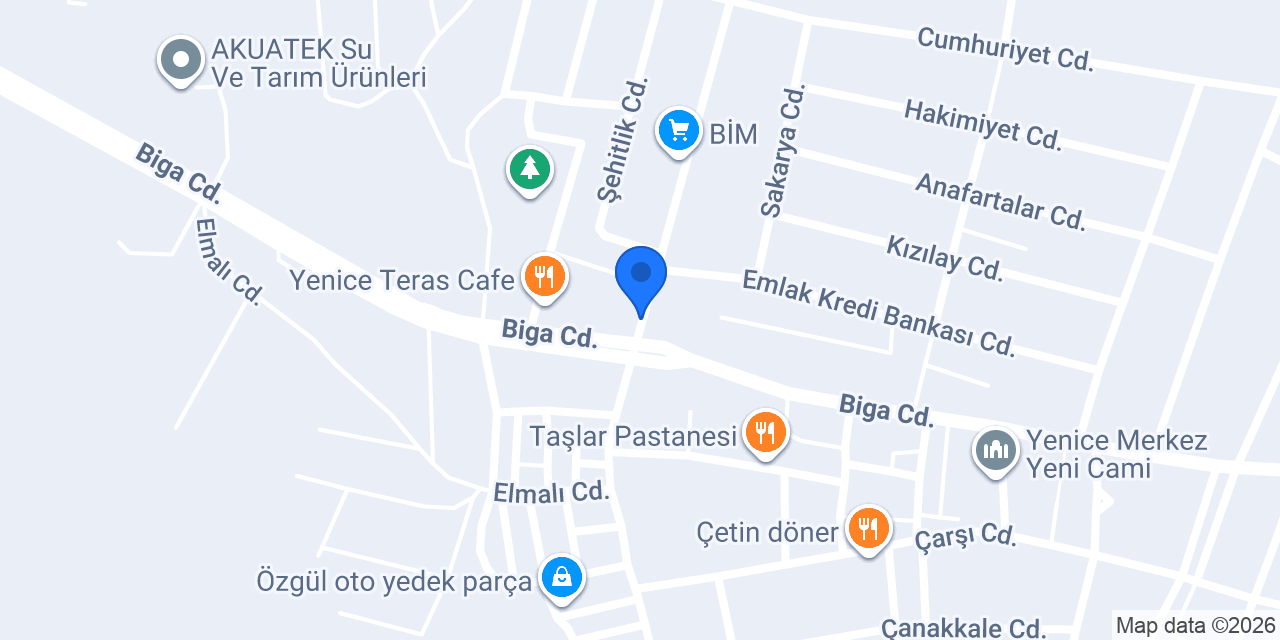 NUR CAFE konumu