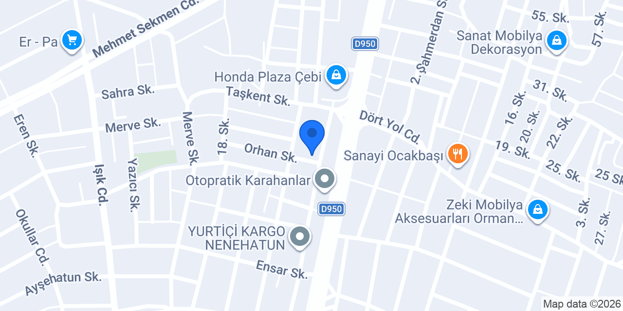 Korkmaz Yapi konumu