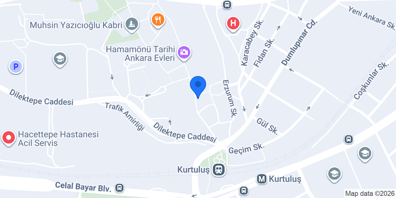 Mehmet Akif Ersoy Edebiyat Müze Kütüphanesi konumu