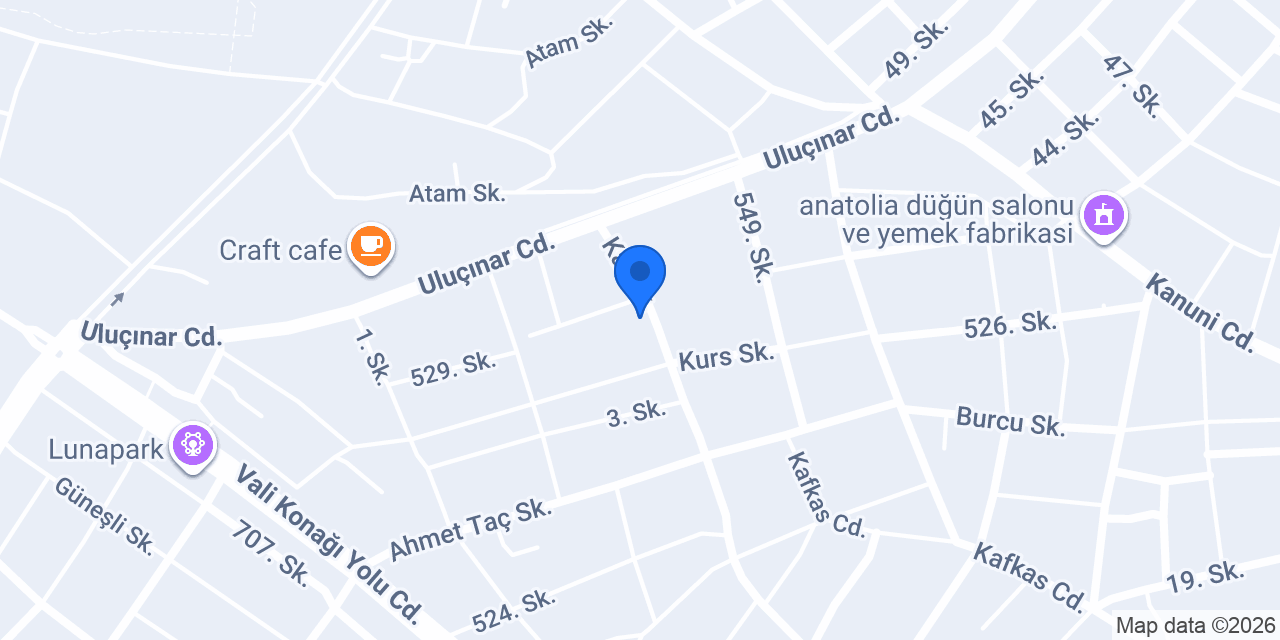 Gonca Halısaha konumu