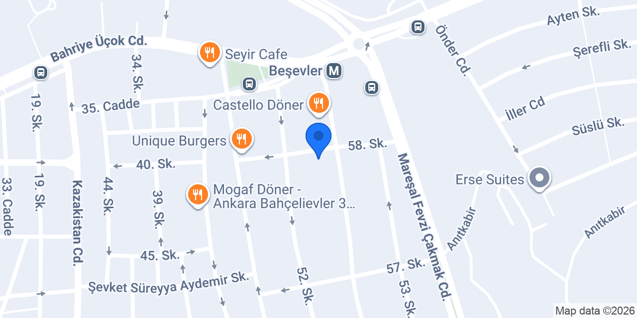 Çukur Cafe&bistro konumu