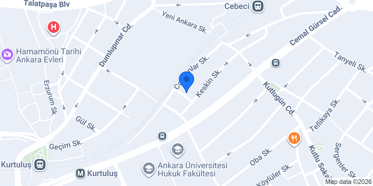 EBS Konukevi konumu