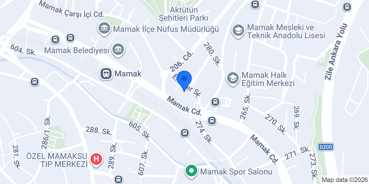 MAMAK SÜRÜCÜ KURSU konumu