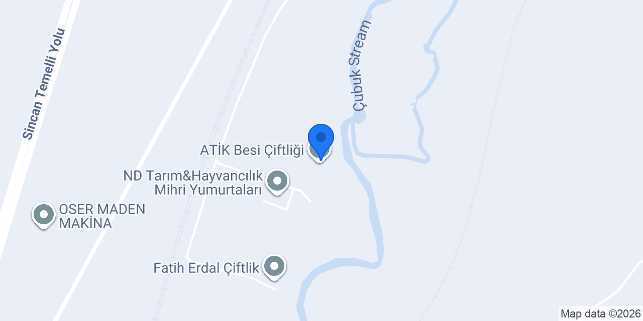 ATİK Besi Çiftliği konumu