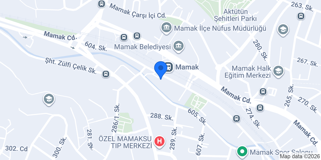 ANKARA MAMAK FUTBOL OKULU konumu