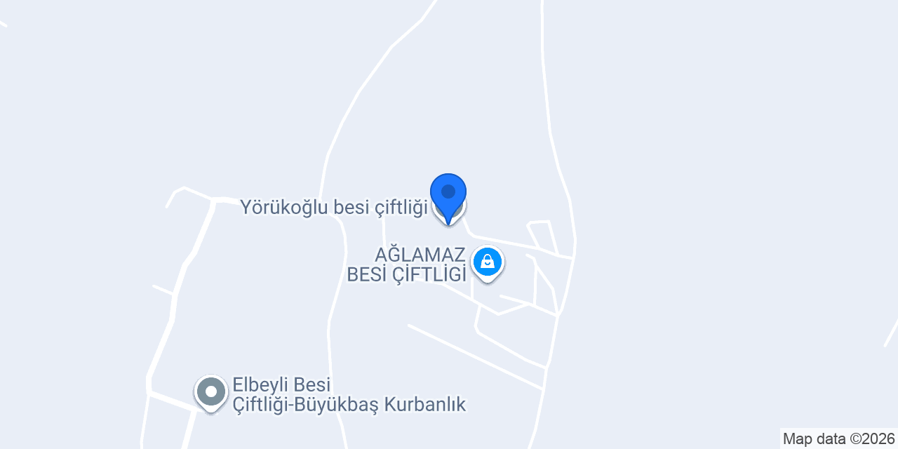 Yörükoğlu besi çiftliği konumu
