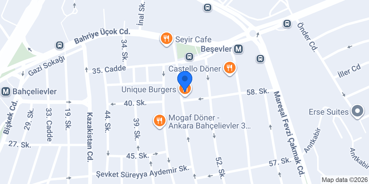 Little Caesars Bahçelievler Şubesi konumu
