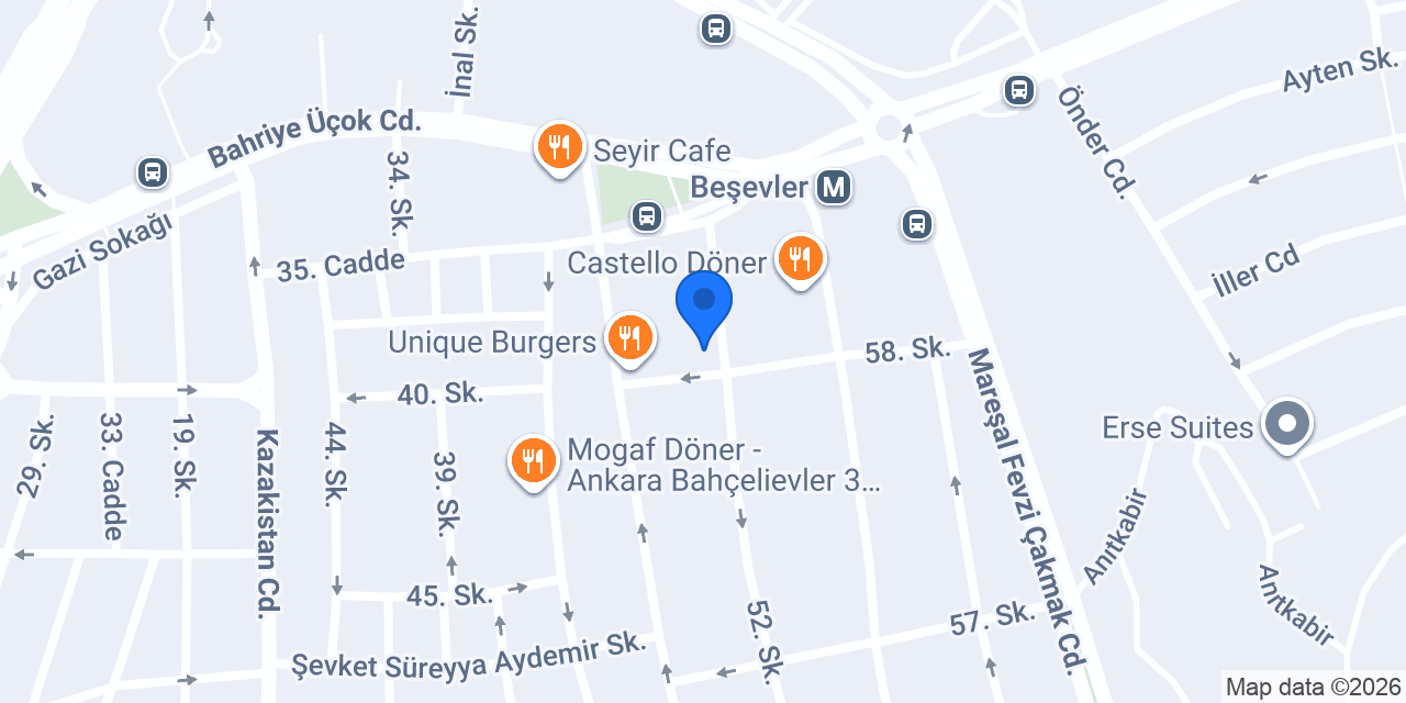LOŞ Coffee & Cake konumu