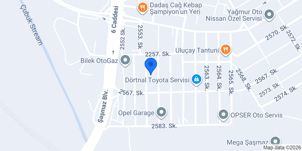 BAŞARI MEKANİK konumu