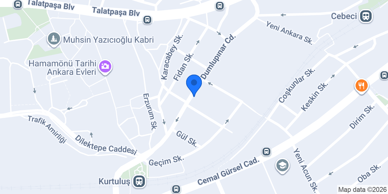Bilgiç Motorsiklet konumu