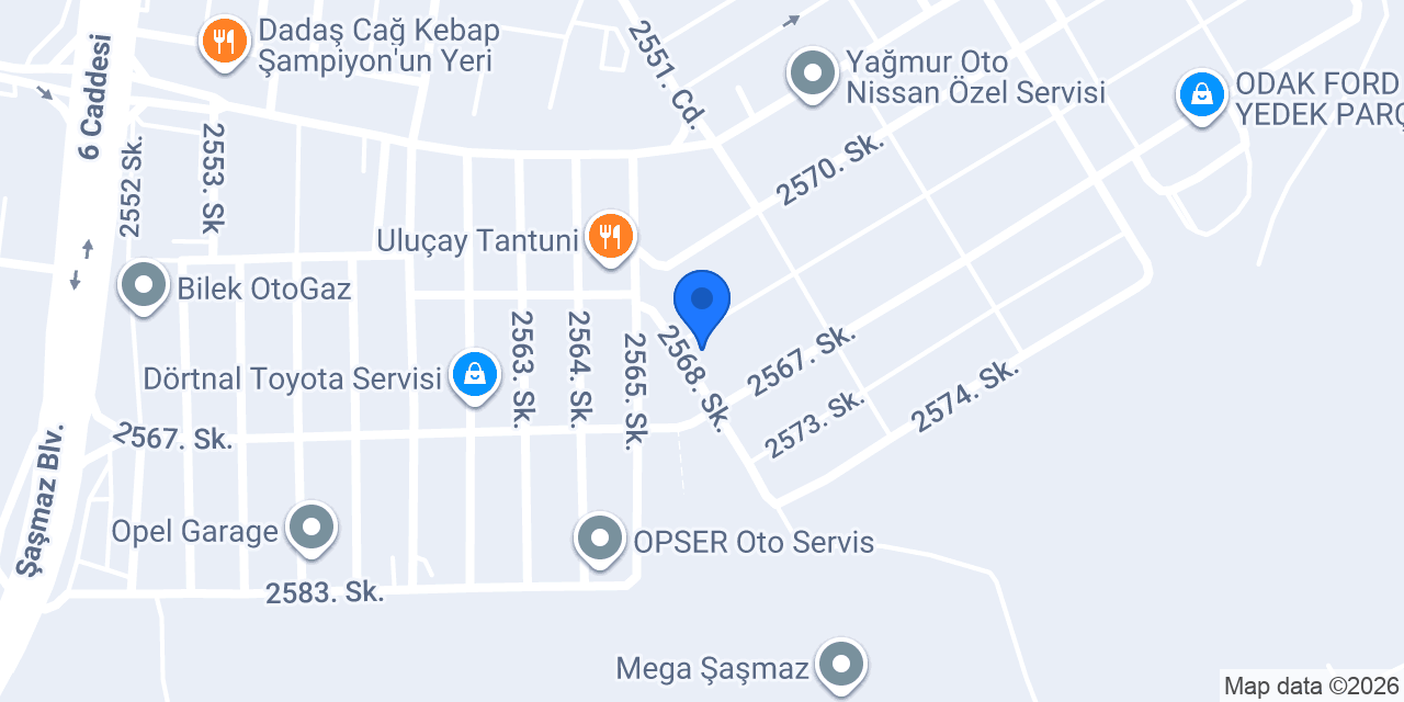 EFE MEKANİK BMW konumu