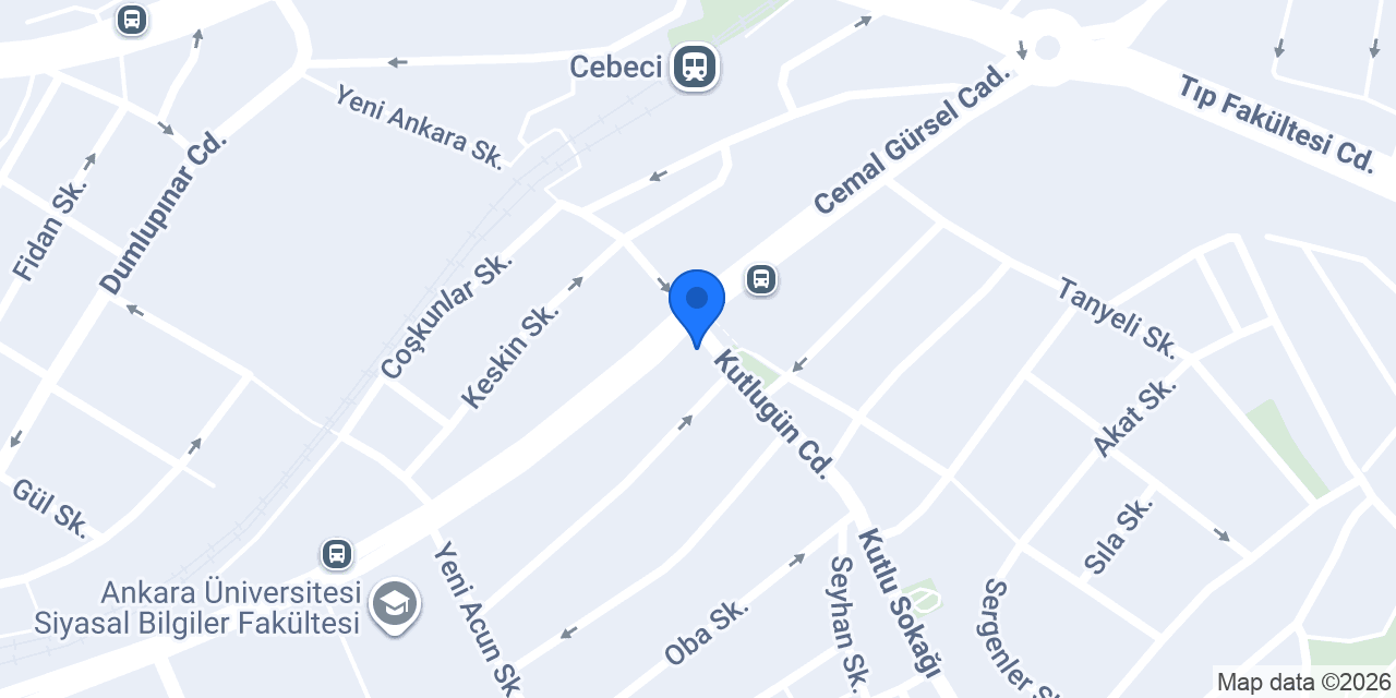 CADDE EMLAK CEBECİ konumu