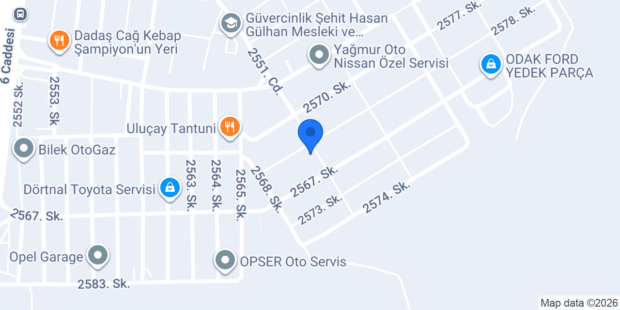 RENAULT YEDEK PARÇA ANKARA - SELİM TİCARET konumu