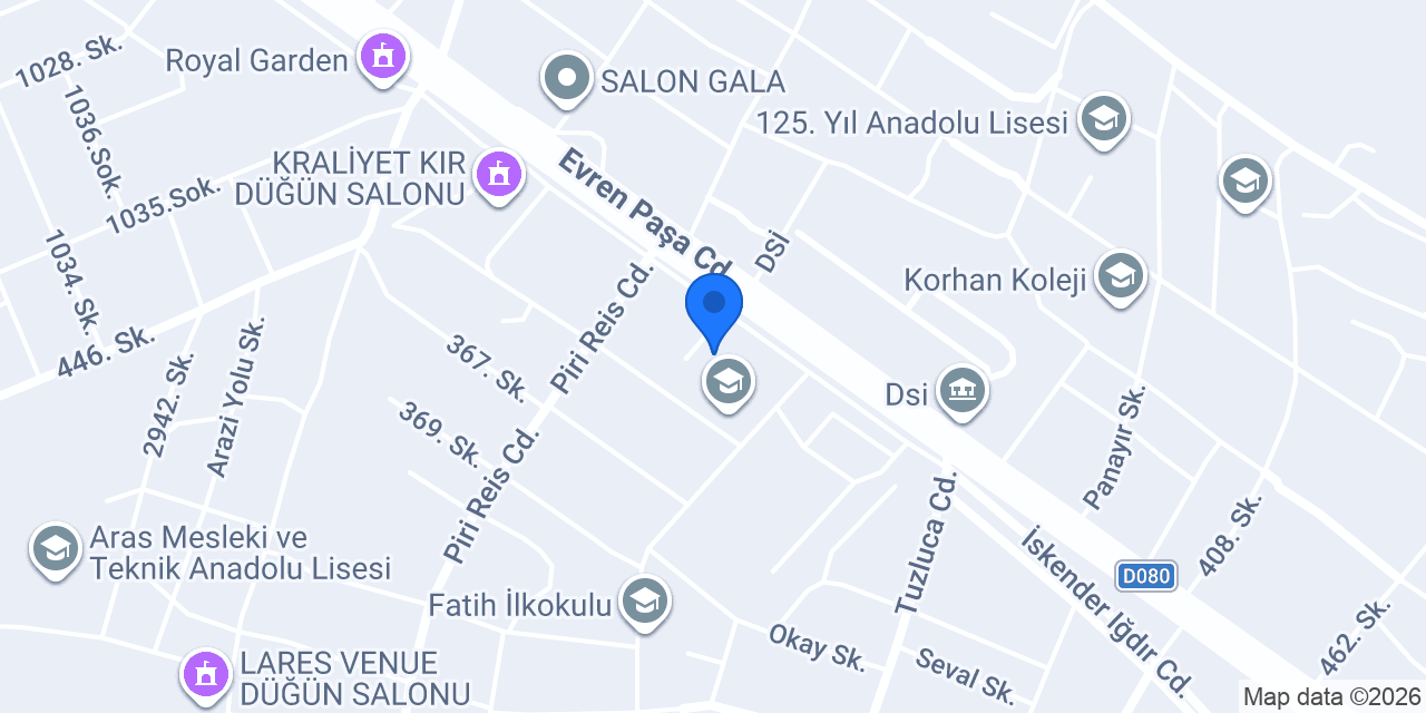 Çatı inşaat depo konumu