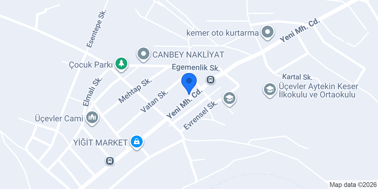 Zorlu Market Tekel Bayi konumu